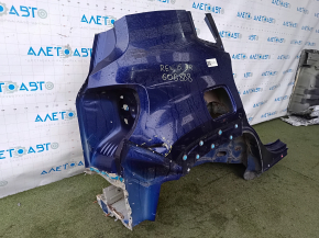Quarter wing rear right Jeep Renegade 15 - on the body, blue, dented, bumps
