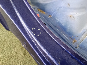 Quarter wing rear right Jeep Renegade 15 - on the body, blue, dented, bumps