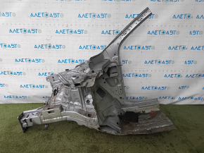 Front right quarter VW Tiguan 18-24 on the body, silver