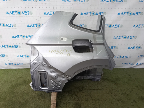 Quarter wing rear right VW Tiguan 18-24 long on the body, silver