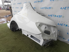 Quarter wing rear left Mercedes W213 E 300/350 17-23 on the body, white