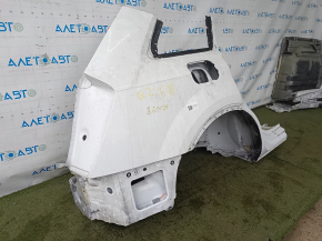 Audi Q7 16-25 rear right quarter wing, white