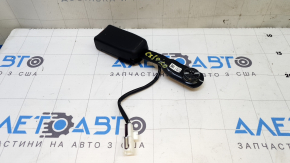 Mazda CX-30 20-23 passenger seat belt latch, black, with wire