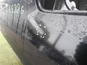 Quarter wing rear right BMW 3 F30 12-18 on the body, black, dented, bumps, dents