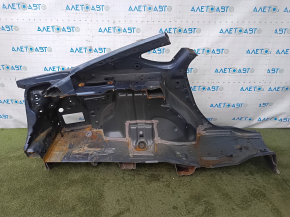 Quarter wing rear left Ford Fusion mk5 13-20 on the body, blue, rusty, dent, bump