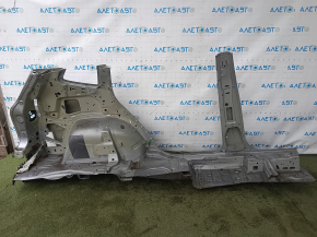 Quarter wing rear left VW Tiguan 18-24 long on the body, silver, dented