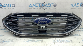 Ford Edge 19-24 radiator grille with camera, complete with badge, camera, bumpers