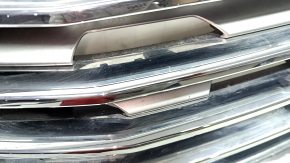 Ford Edge 19-24 radiator grille with camera, complete with badge, camera, bumpers