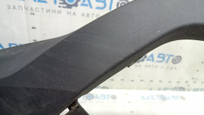 Ford Edge 19-24 front bumper lower lip: structure, scratches, dents