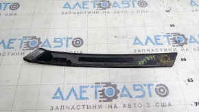 Left rear fender molding for Volvo XC40 19-22, gloss black, broken guide