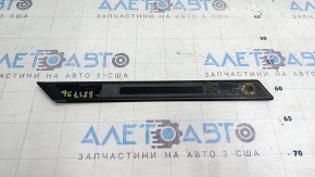 Right rear fender molding for Volvo XC40 19-22, gloss black, broken guide