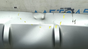 Ford Edge 19-24 rear bumper lip trim, gray, without towbar, scratches, dented, broken mount