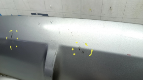 Ford Edge 19-24 rear bumper lip trim, gray, without towbar, scratches, dented, broken mount