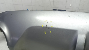 Ford Edge 19-24 rear bumper lip trim, gray, without towbar, scratches, dented, broken mount