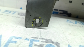 Ford Edge 19-24 rear bumper lip trim, gray, without towbar, scratches, dented, broken mount
