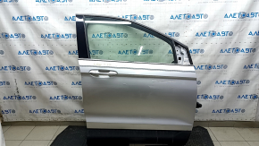 Ford Edge 15-24 keyless front right door assembly, silver UX, scratches on trim, scratches