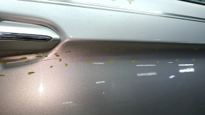 Ford Edge 15-24 keyless front right door assembly, silver UX, scratches on trim, scratches