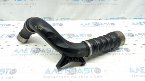The right intercooler pipe for a BMW X1 F48 20-22 B46 has a broken mount.