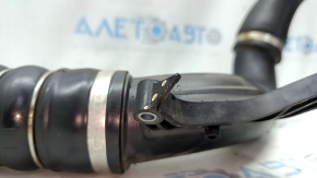 The right intercooler pipe for a BMW X1 F48 20-22 B46 has a broken mount.