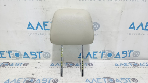 Rear right headrest for Ford Edge 15-24, gray leather, dented, needs cleaning