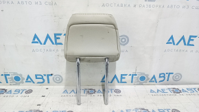 Rear right headrest for Ford Edge 15-24, gray leather, dented, needs cleaning