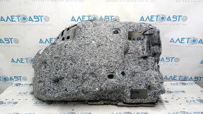Front left floor covering for Ford Edge 19-24, black, dry clean, tear