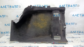 Front right floor covering for Ford Edge 19-24, black, dry cleanable