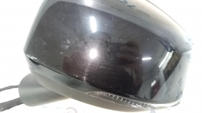 Left side mirror assembly for Volvo XC40 19-25, 10 pins, turn signal, heated, auto-dimming