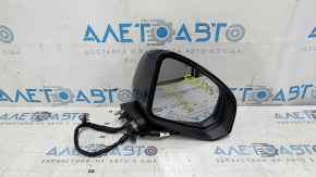 Right side mirror assembly Volvo XC40 19-25, 11 pins, turn signal, heated, auto-dimming, sand