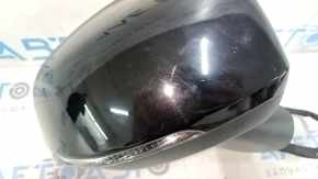 Right side mirror assembly Volvo XC40 19-25, 11 pins, turn signal, heated, auto-dimming, sand