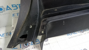 Left arch trim for Ford Edge 15-24, black, scratches, broken mount