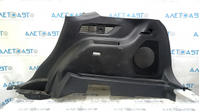 Right arch trim for Ford Edge 15-24, black, with subwoofer, scratches, cracks