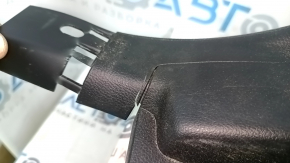 Right arch trim for Ford Edge 15-24, black, with subwoofer, scratches, cracks