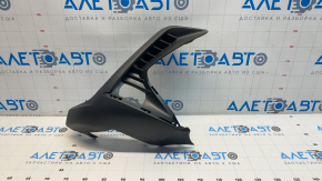 Front bumper grille right Lexus NX300 NX300h 18-21 Base, under fog lights, with chrome molding