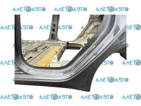 Tesla Model 3 21-left rear fender lip, PMNG graphite