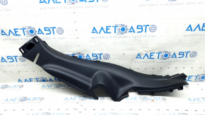 Mazda CX-30 20-22 black, worn rear pillar trim, left lower
