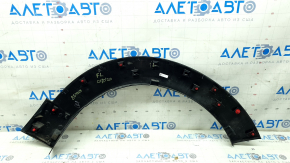 Mazda CX-30 2023 front left fender arch trim, scratches, broken fasteners