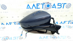 Right side mirror assembly for Mazda CX-30 20-23, 6+4 pins, BSM, heated, memory, turn signal, graphite