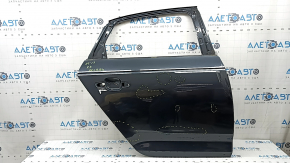 Bare rear right door of Audi A4 B9 17-19 graphite LX7L, bumps, dents