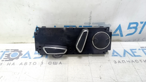Ford Edge 19-24 Type 1 Passenger Seat Control with Chrome Buttons