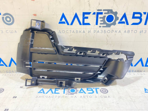 Front bumper grille right BMW X5 F15 14-18 closed with gray overlay