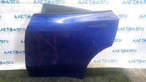 Tesla Model Y 21-25 blue PPSB rear left door assembly, scratches, chips