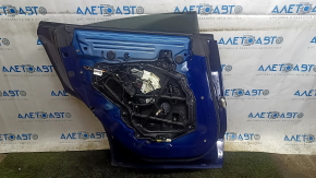Tesla Model Y 21-25 blue PPSB rear left door assembly, scratches, chips