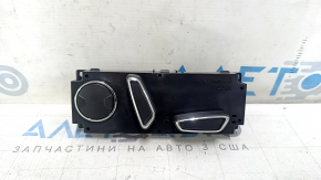Ford Edge 19-24 Type 1 Passenger Seat Control with Chrome Buttons