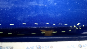 Tesla Model Y 20-25 bare front bumper for 6 parking sensors, blue PPSB, scratches, chips, broken mount