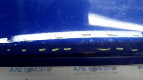 Tesla Model Y 20-25 bare front bumper for 6 parking sensors, blue PPSB, scratches, chips, broken mount