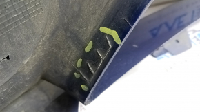 Tesla Model Y 20-25 bare front bumper for 6 parking sensors, blue PPSB, scratches, chips, broken mount