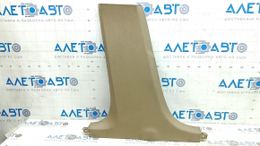 Cadillac CTS 14-19 lower left center pillar trim, brown, scratches