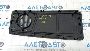 Right rear shelf speaker grille for Audi A4 B9 17-20 black, Bang & Olufsen