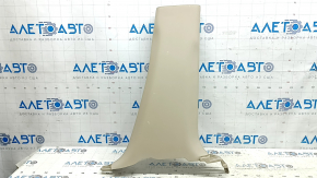 Nissan Pathfinder 13-20 lower right center pillar trim, beige, type 2, plastic turned white